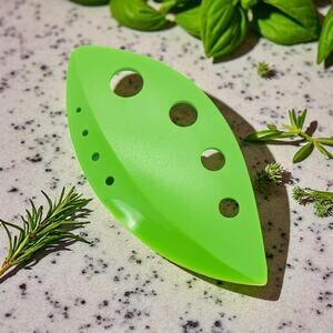 Leaf-Shaped Kitchen Herb Stripper